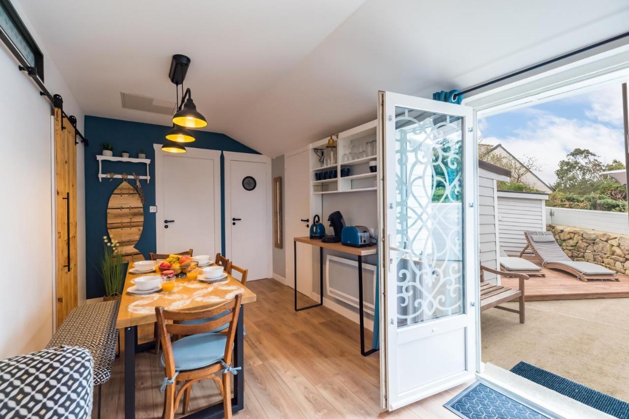 Ty Ker Embrun - Maison Vue Mer A 280M De La Plage พลูเกรส์ซองต์ ภายนอก รูปภาพ
